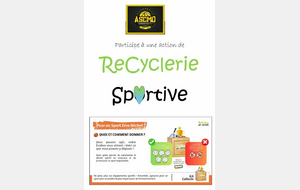 Collecte des équipements sportifs à la salle Jean Corbignot