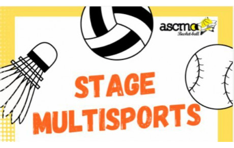 Stage multisports du 7 au 10 avril 2026